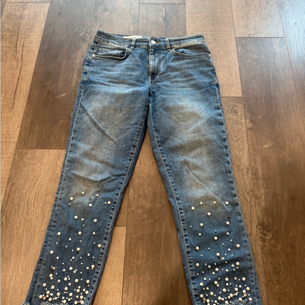 Pilcro Pearl Embellished Women Jeans